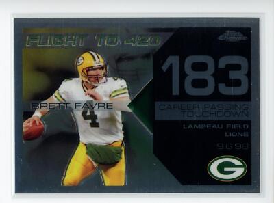 2007 Topps Chrome Brett Favre Collection #BFC-BF183 Brett Favre