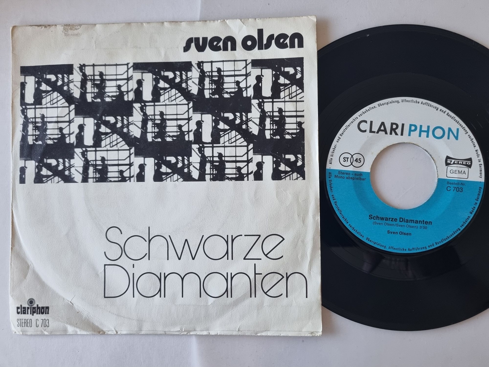 Sven Olsen - Schwarze Diamanten 7'' Vinyl Germany