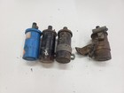 LOT of 4 - 12v Automotive Ignition Coil Bosch Delco-Remy w/ 2 Brackets