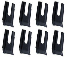 New 1965 - 1968 Ford Mustang Seat Track Plates Set Of 8 -