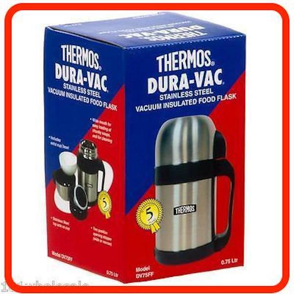 thermos dual compartment food flask