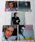 5 Stück PETER SCHILLING Single Sammlung 7" z.B. Terra Titanic u.a. siehe Text