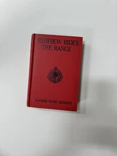 Vintage 1935 Renfrew Rides the Range Hardback DJ Book Canadian Mounties