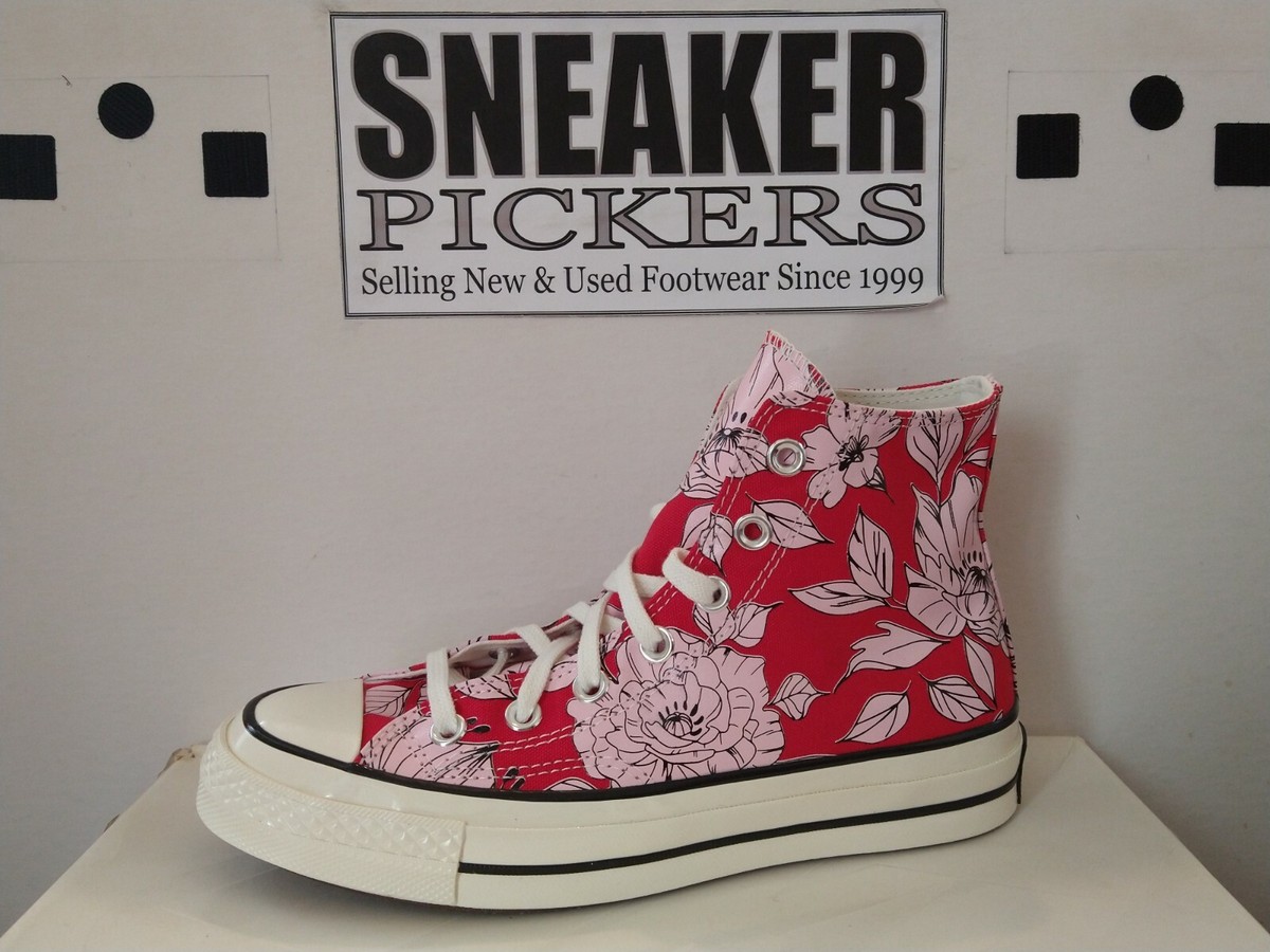 women's vintage floral chuck 70 high top