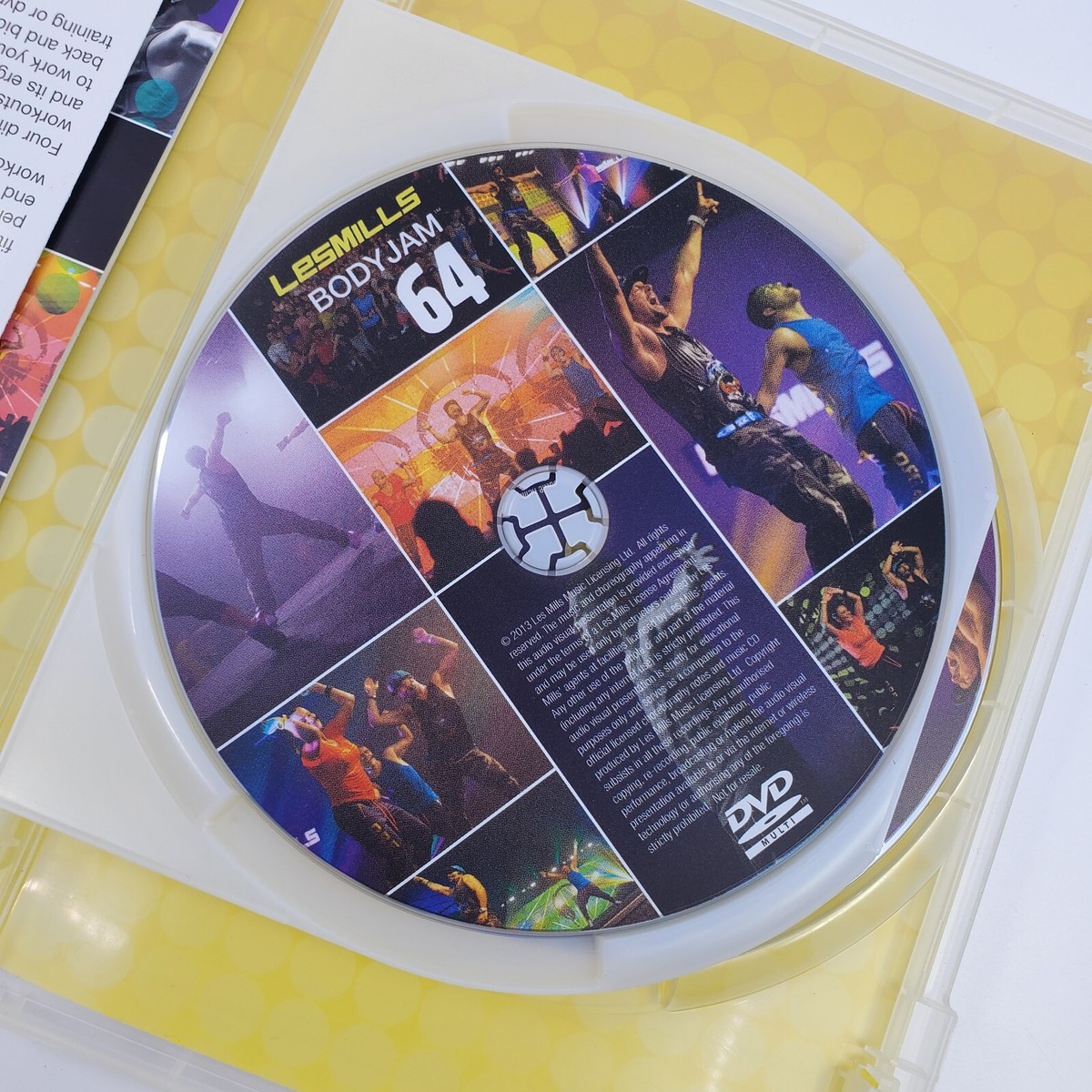 Les Mills BODYJAM 64 DVD Notes CD Body Jam DREAM exercise | eBay
