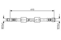 Bosch 1 987 476 650 Brake Hose For BMW