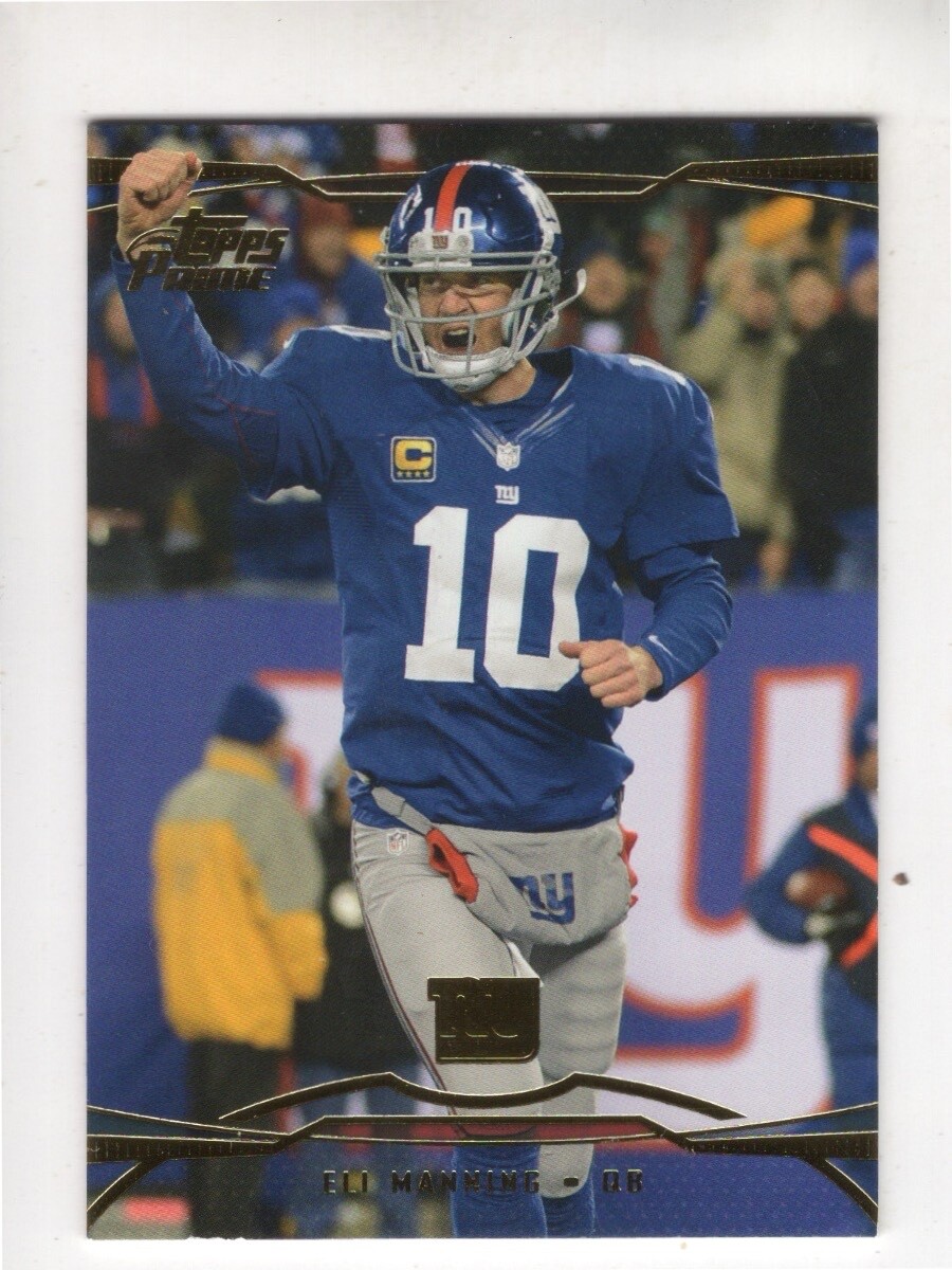 Eli Manning 2013 Topps Prime Gold #10