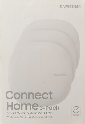 Samsung Connect Home Smart W-Fi System 2x2 MIMO ET-WV520 AC1300 (3 Pack)