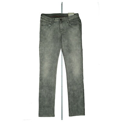 Pepe Jeans Ariel Damen Stretch Slim fit Low Wait Hose 30/32 W30 L32 grau NEU.