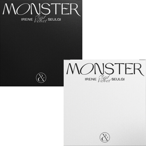RED VELVET IRENE & SEULGI [MONSTER] Album CD+Book+Card+F.Poster+