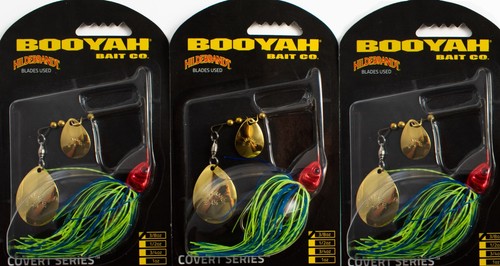 Lot De 3 Leurres Spinnerbait Booyah Bait Co – Poids Et Couleurs Variés – Neufs