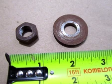 8" Craftsman Table Saw 103.22161 Arbor Spindle X-403 Nut & 18444 Clamp Washer