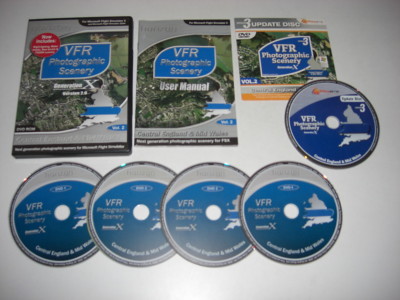VFR SCENERY Generation X Vol 2 - Central England & Mid Wales 2.0 + Update PC FSX