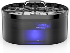 Nenozi Fontaine à Eau pour Chat à Boire, 2,2L Fontaine à Boire Automatique pour Chat