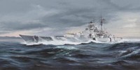 German Bismarck Battleship 1/350 Trumpeter