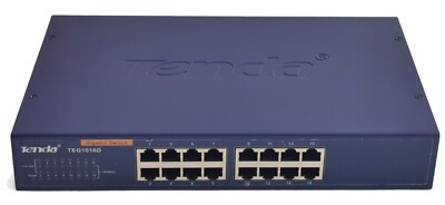 Tenda TEG1016D 16-port Gigabit-Ethernet Switch - Unmanaged - Office Home Gaming