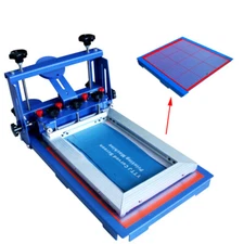 Desktop 1 Color Micro-registration Screen Printing Machine Silk Press Printer