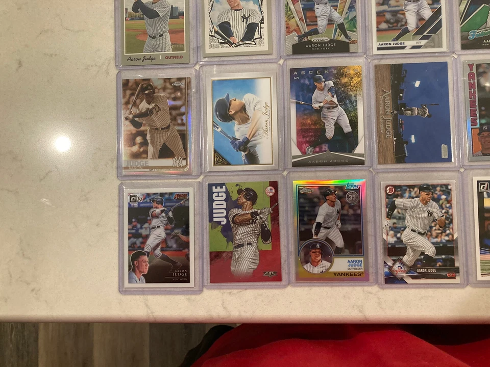 2018 Topps Chrome Future Stars Refractor #FS-1 Aaron Judge 2017 Rc Bowman Lot 27 - Image 4 of 4