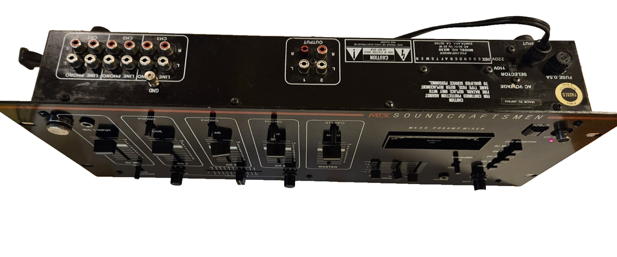 MTX / Soundcraftsmen MX50 Preamp Mixer Preamplifier | eBay