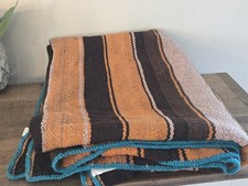 Sumaq Qara Peruvian Blanket/ Rug Handmade She...