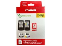 2 Original Druckerpatronen Tintenpatronen FüR Canon Pixma Mp 280 Mp 282 Mp 480