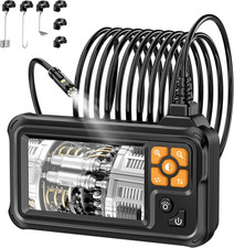 Boroscopio Digitale HD a Doppia Lente, 1080P, IPS Da 4,3", Telecamera Di Ispezio