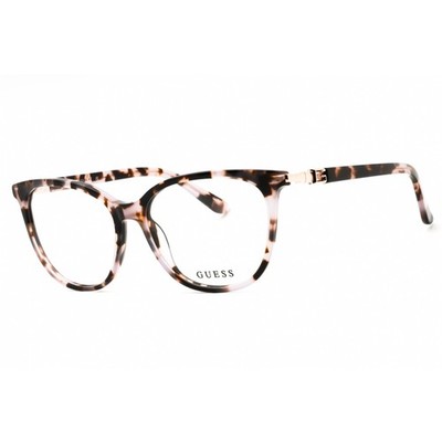 Guess Women's Eyeglasses Violet/Other Acetate Cat Eye Full Rim Frame GU50109 083
