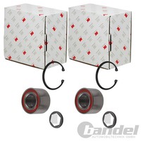 2X NK RADLAGER-SATZ Hinten Passend FÜR Opel Omega Links+Rechts
