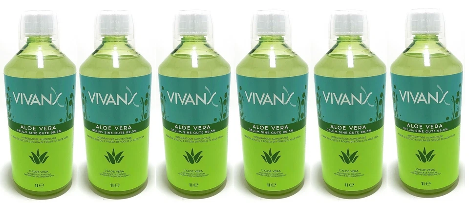 PHYTOS-ALOE-ITALIA Aloe Vera Puro succo con polpa Depurativa made in Italia PURO 99,5% SENZA ACQUA.