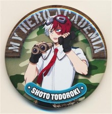 My Hero Academia Outdoor Training Can Badge Shoto Todoroki Anime Pin Badge