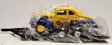 Ertl Collectible 1940 Ford Coupe Wtrailer Napa Colors Yellow Body Blue Fenders
