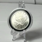 Vintage 1986 ONE Sunshine Minting One Troy Ounce .999 Fine Silver Round W/ Case