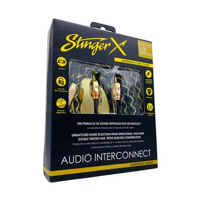 #ad Stinger XI3212 Premium 2 Channel RCA Interconnect 12 Feet X3 Series Car Audio $69.00