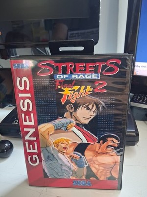 Streets of Rage 2 with Final Fight- Sega Genesis 