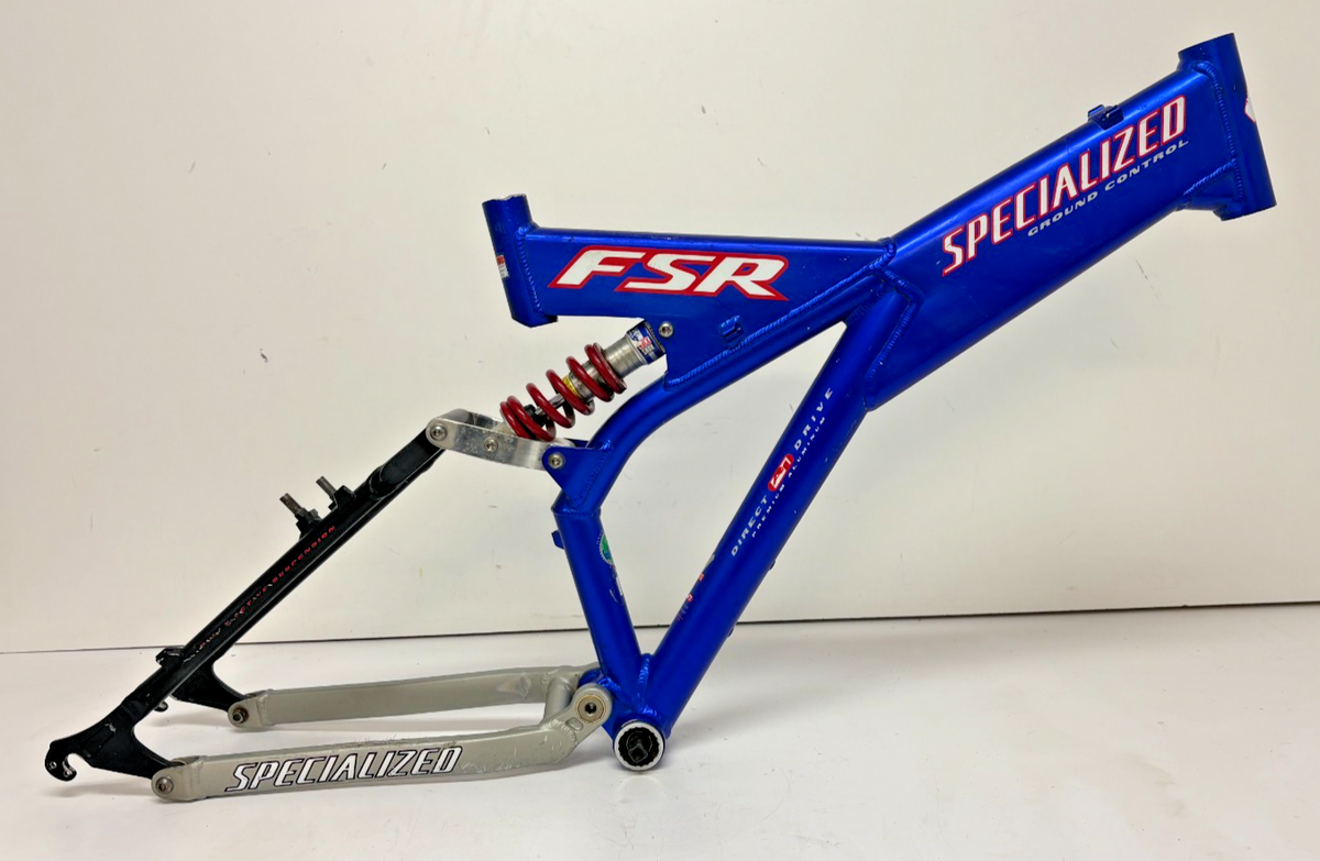 Vintage 1998 Specialized Ground Control FSR Medium A1 Aluminum Mtn