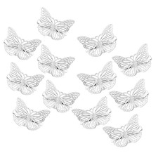 Butterfly Hair Clips, 12 Pcs Cute Metal Butterfly Hair Claw Pins Barrettes Acces