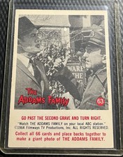 1964 Donruss Addams Family Trading Cards 11