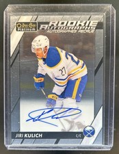 2024-25 O-Pee-Chee Platinum Jiri Kulich 2023-24 Update Rookie Auto #R-KU Sabres