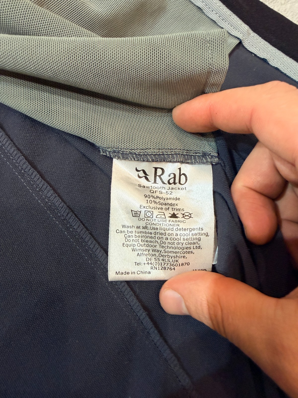 RAB SAWTOOTH SOFT SHELL MOUNTAIN JACKET TREKKING … - image 5