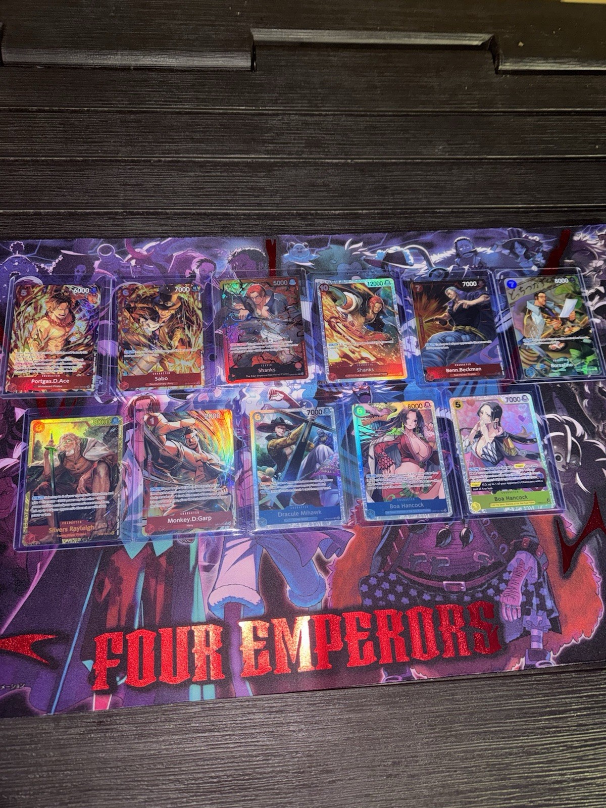 One Piece Bundle 11 Cards All NM Brosalino SP, Shanks, Boa Hancock And More