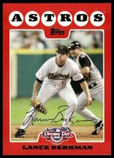 2008 Topps Opening Day #160 Lance Berkman Houston Astros NM+