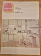 MÖBEL UND WOHNRAUM 2- 1987 DDR Für Möbelindustrie VEB Fachbuchverlag  Leipzig