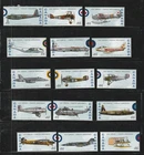 Canada 1999 -#1808a to #1808p,  Canadian Air Force 1924 - 1999,  MNH