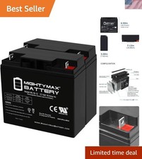 ML18-12 - 12 Volt 18 AH SLA Battery - Pack of 2