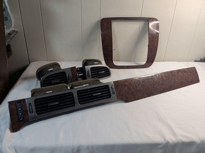 07-09 Tahoe Yukon Woodgrain Dash Trim Panel Set (Dash Radio Vents) Phone Holder