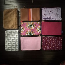 IPSY Bundle of (8) Makeup Cosmetic Bags Totes Travel Cases NWOT