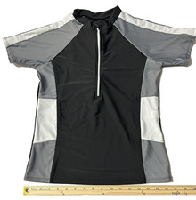 JadeRich Girls 14Y Short Sleeve Rash Guard Swimsuit UV Protection