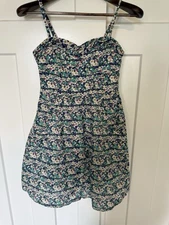 American Eagle Mini Sundress Size 6 Feminine Floral Coquette Cottagecore Y2K
