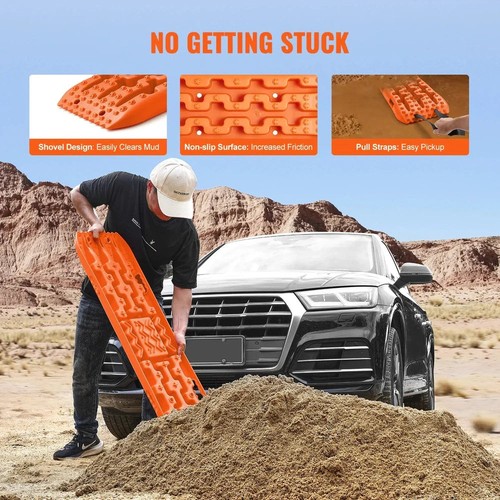 Traction Boards with PP Material Recovery Boards for Off-road Vehicles (orang... - Picture 4 of 7