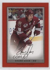 2006-07 Upper Deck Bee Hive Red Facsimile Signature Shane Doan #23 0k9w